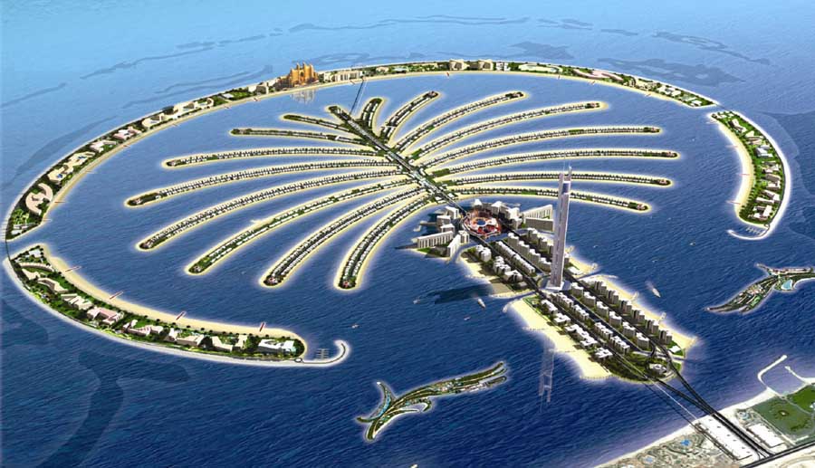 Isla Palmera. Dubai.