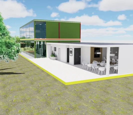 Complejo Green Gym: Un Proyecto de Fitness Sostenible y Diseño Ecológico